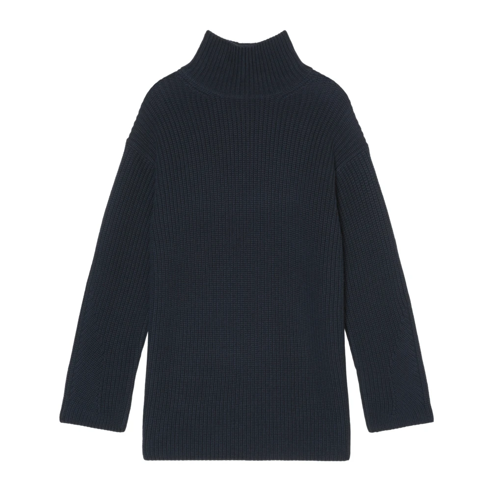 Marc O'Polo DfC gebreide trui oversized Blue Dames
