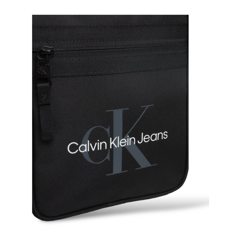 Calvin Klein Zwarte Crossbody Tas BDS Model Black Heren