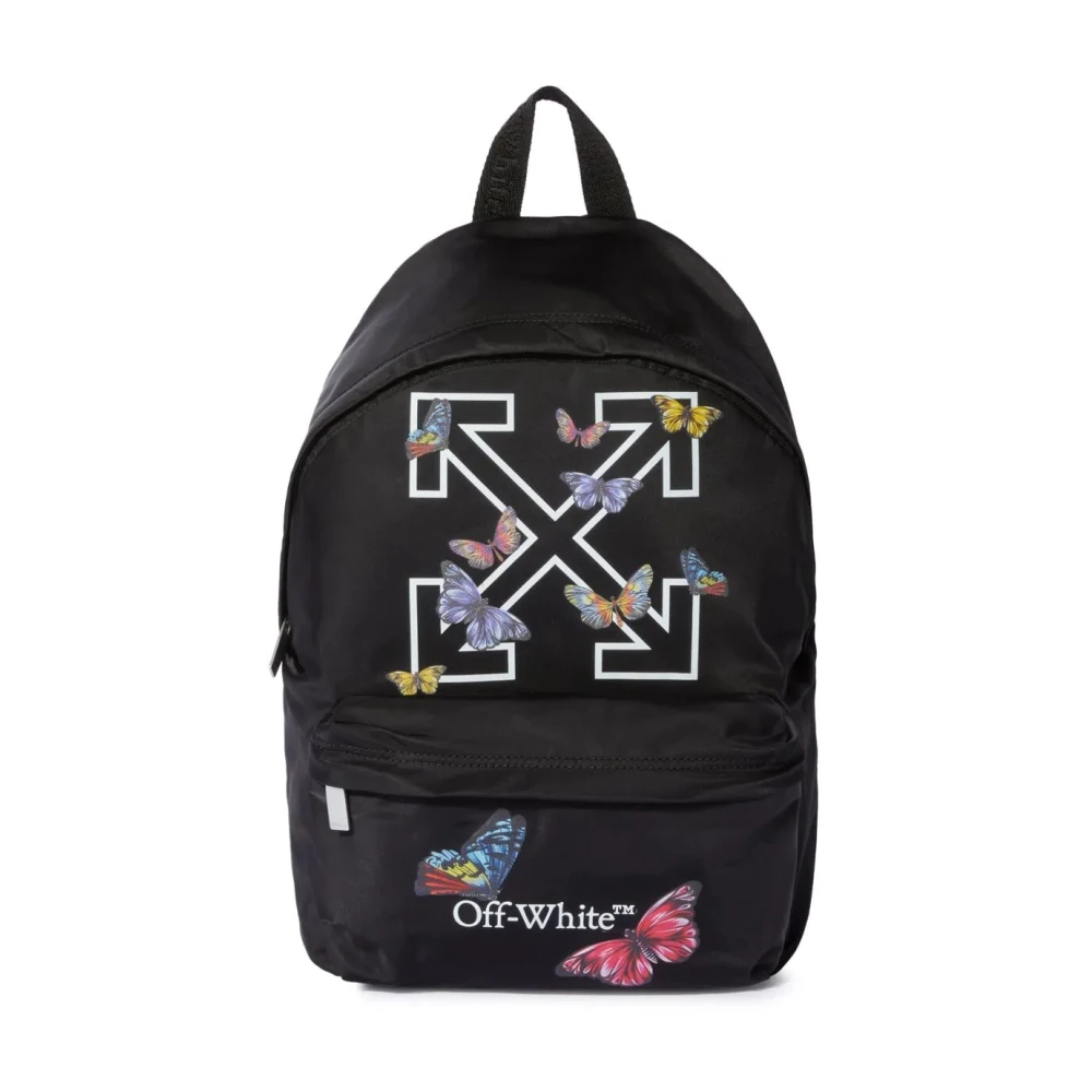 Off White Vlinder Rugzak Black Heren