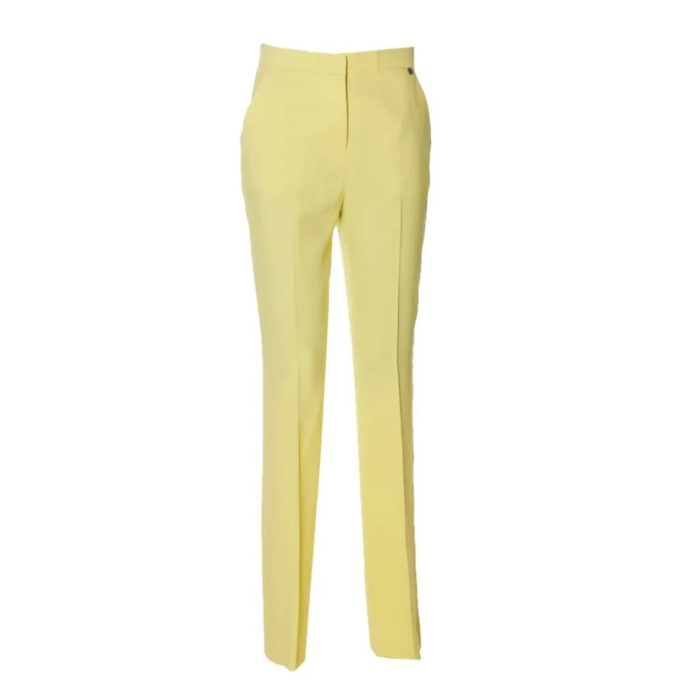 Liu Jo Slim-fit Trousers Yellow Dames