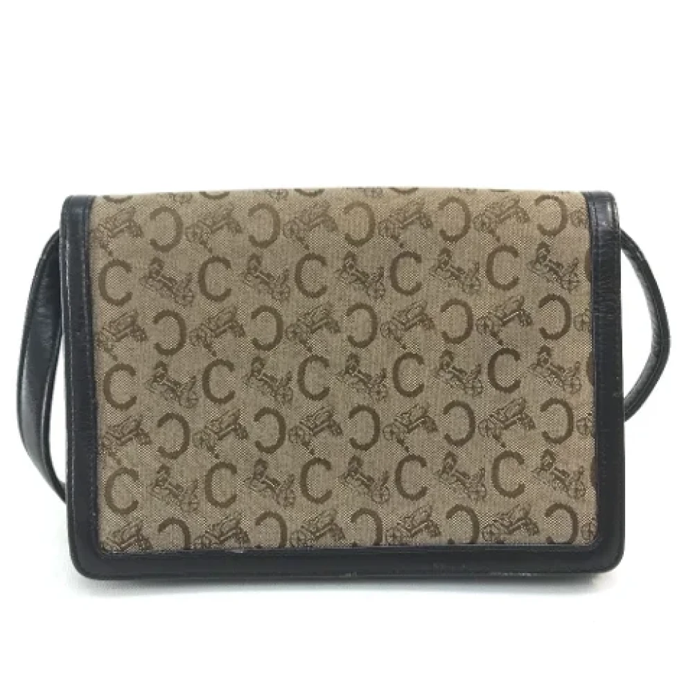 Celine Vintage Pre-owned Canvas celine-bags Brown Dames