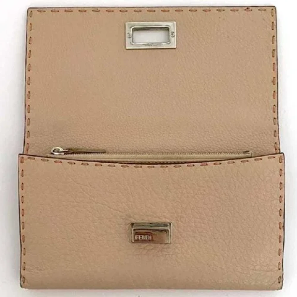 Fendi Vintage Pre-owned Leather wallets Pink Dames
