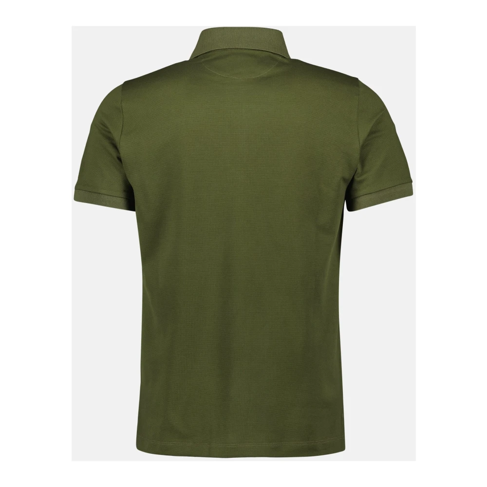 Fendi Klassieke Katoenen Polo Groen Green Heren