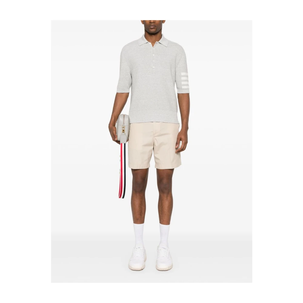 Thom Browne Klassieke Shorts voor Mannen Beige Heren