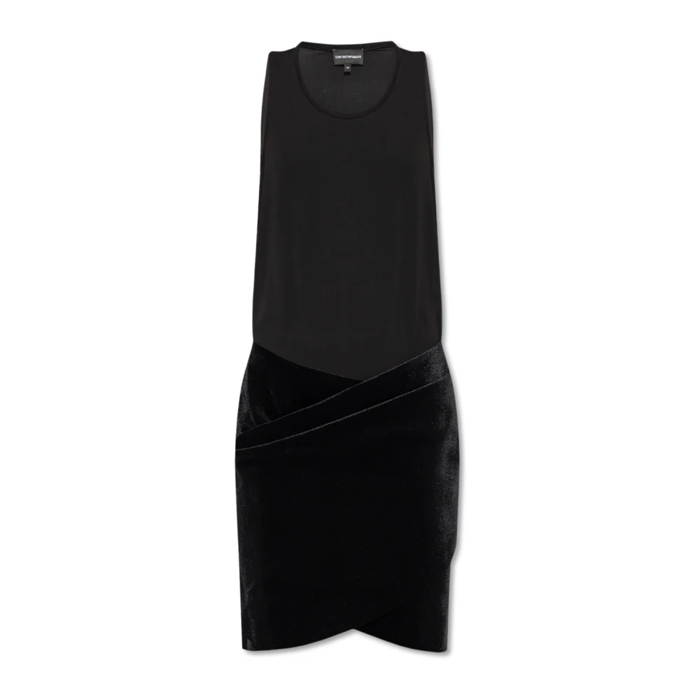 Emporio Armani Jurk met uitsnijding Black Dames