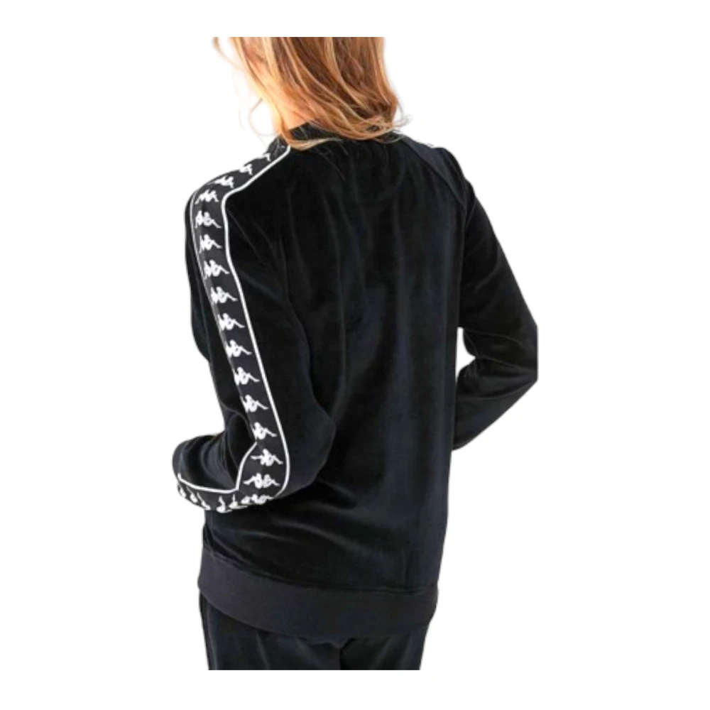 Kappa Sweater met rits Black Dames