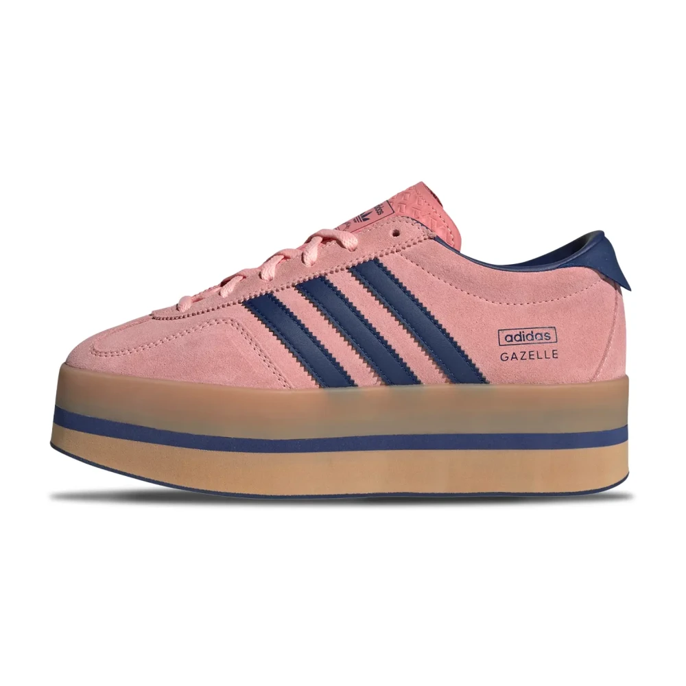 Adidas Women's Pink Skateboarding, 7 Uk, Glow Gazelle Stack Trainers