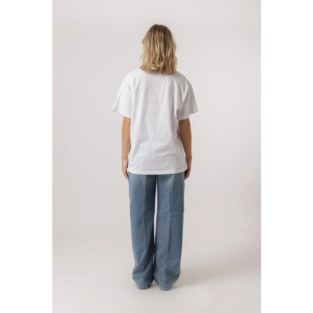 drykorn Blauwe Mid-Waist Jeans met Elastisch Comfort Blue Dames