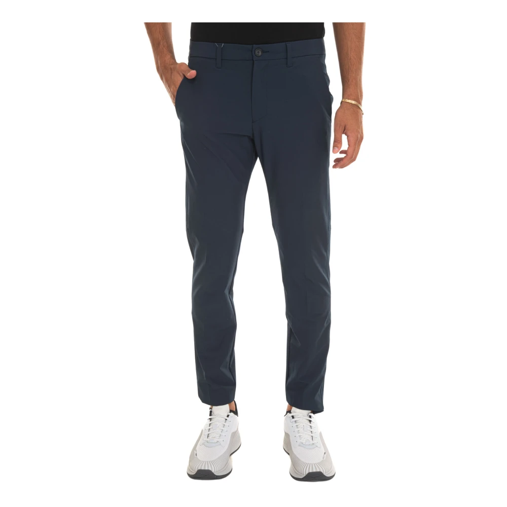 Boss T-Commuter-Slim Chino Blue Heren