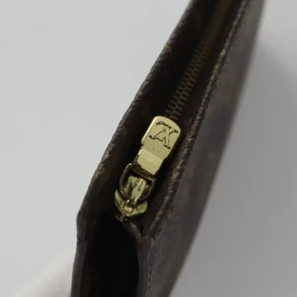 Louis Vuitton Vintage Pre-owned Canvas pouches Brown Dames
