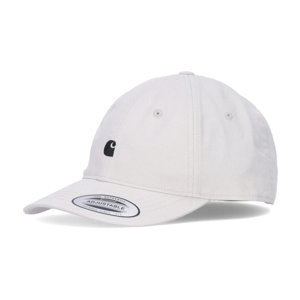 Carhartt WIP Madison Logo Cap Gebogen klep Streetwear White Heren
