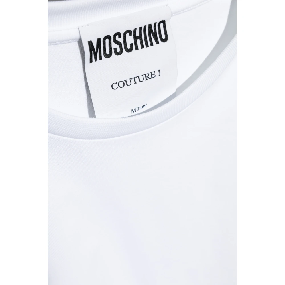 Moschino Oversized T-shirt White Heren