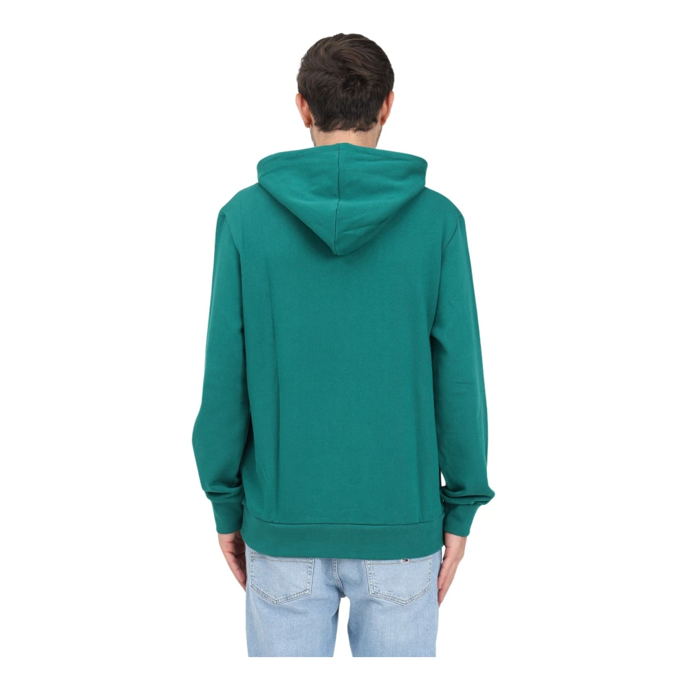 Diadora Groene hoodie met logo Green Heren