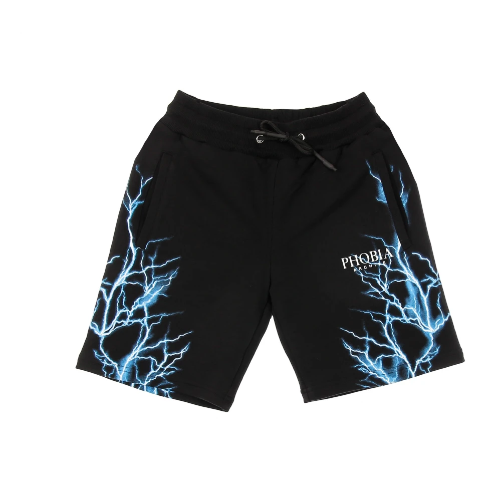 Phobia Archive Uomo Nero Lightweight Tracksuit Shorts