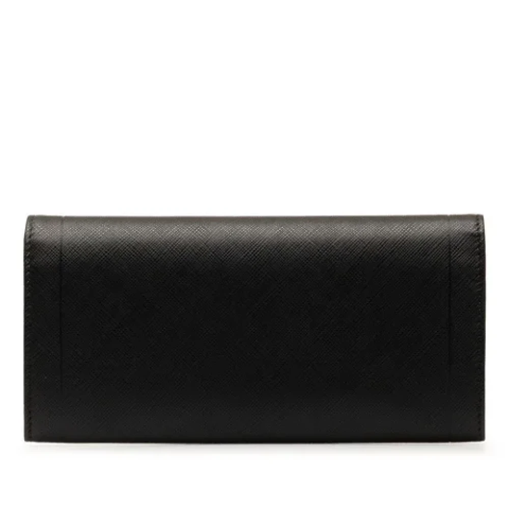 Salvatore Ferragamo Pre-owned Leather wallets Black Dames
