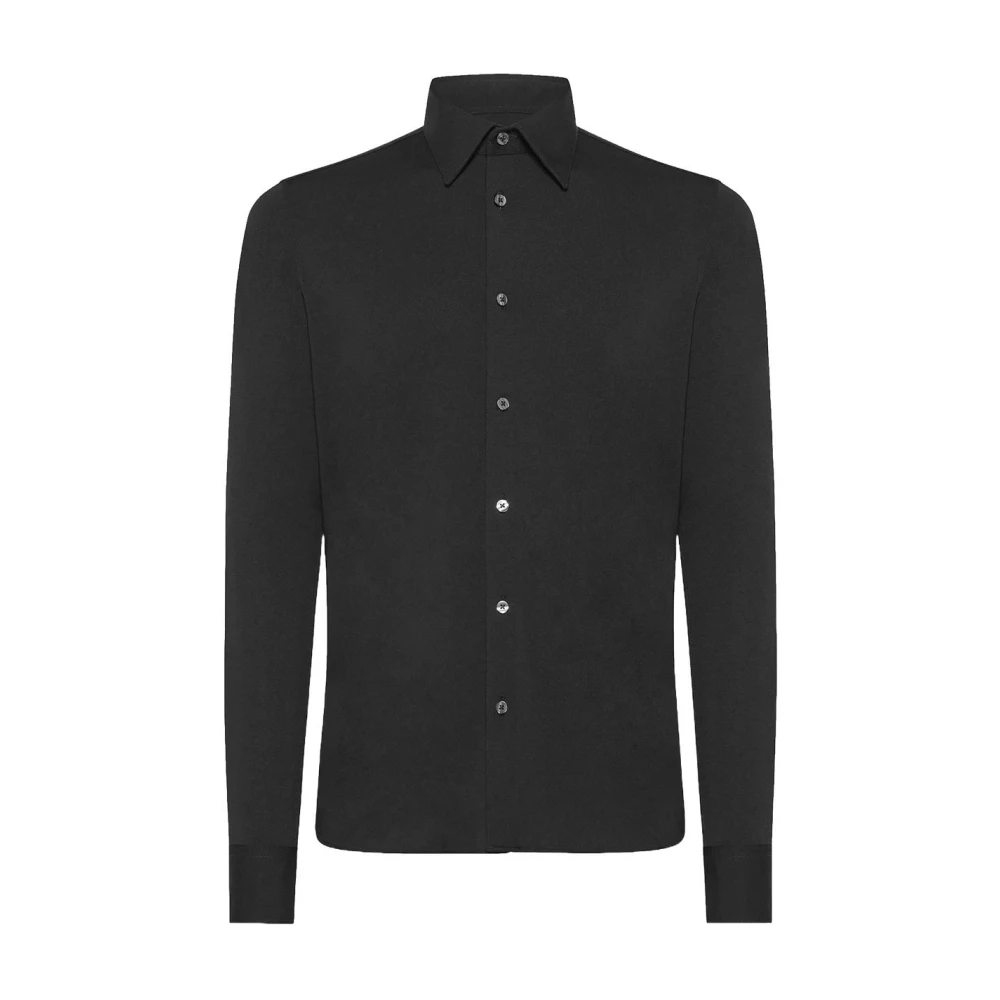 RRD Zwarte Oxford Overhemd voor Mannen Black Heren