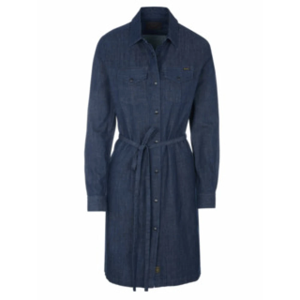 Belstaff Stijlvolle Jurk Blue Dames