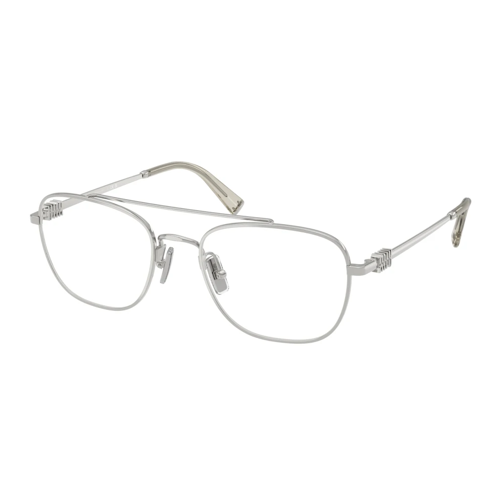 Miu Miu Women's Gray Glasses, 53 Mm, Stylish Eyeglasses In Black Color