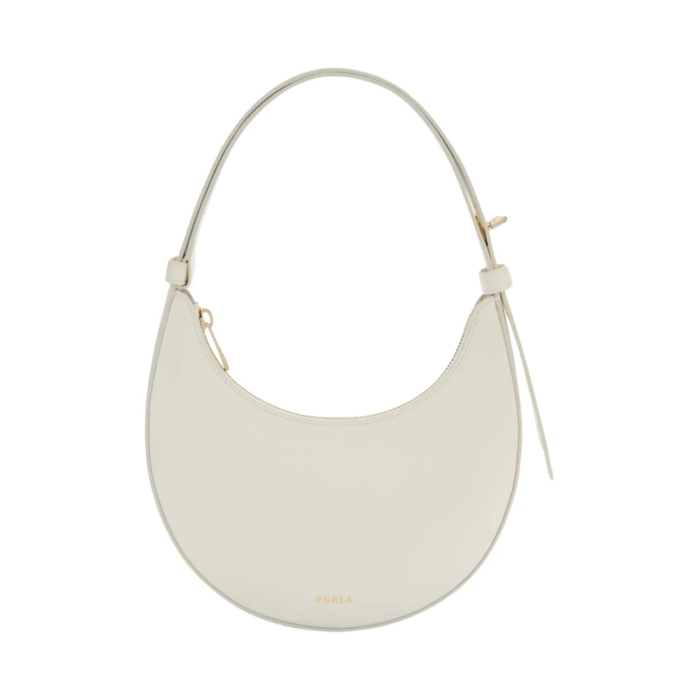 Furla Women's Beige Delizia Mini Hobo Bag - Shoulder Bags - One Size - Bags