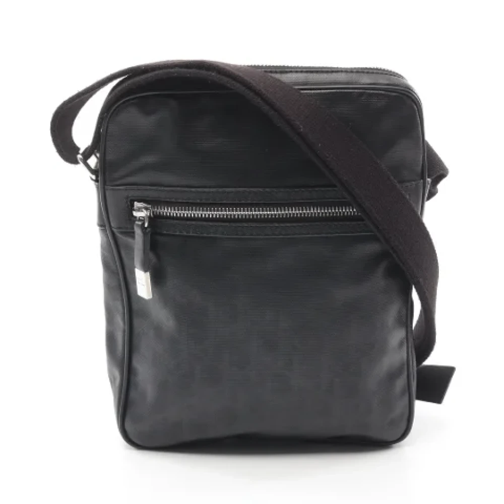 Dior Vintage Pre-owned Canvas dior-bags Black Dames