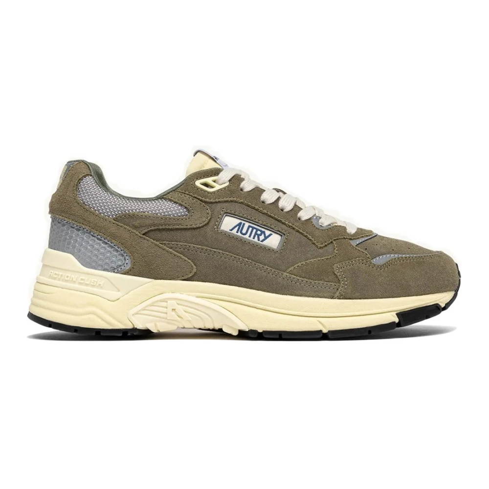 Autry Hyperway Low Sneakers Heren Schoenen Groen
