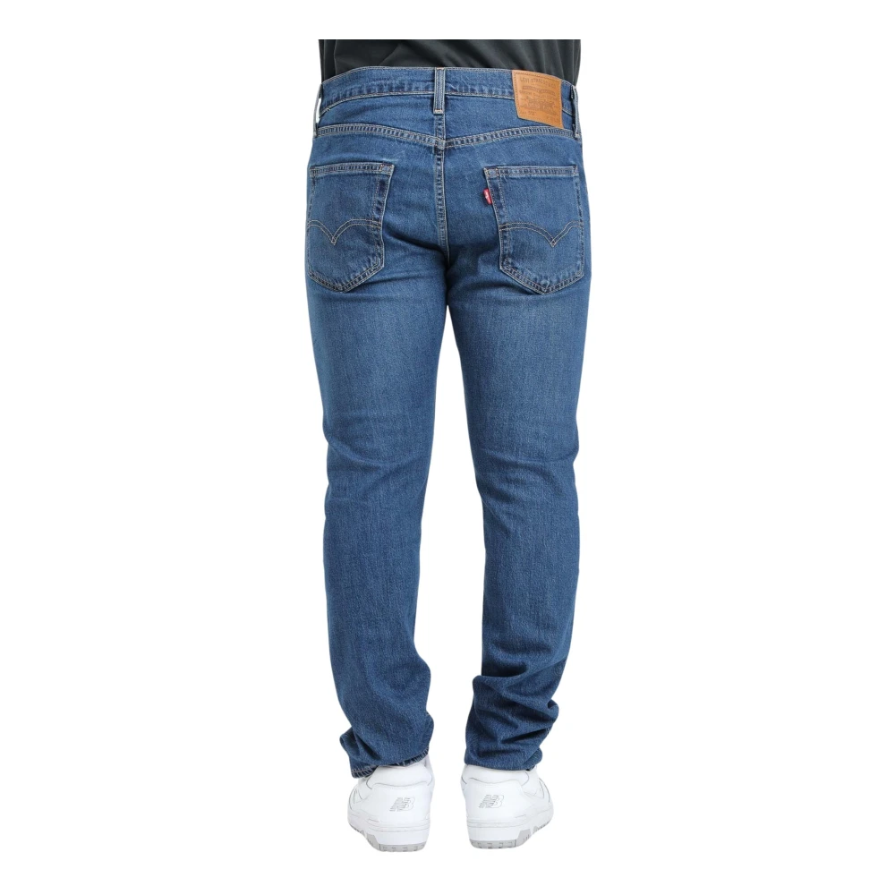 Levi's Slim Tapered Blauwe Denim Jeans Blue Heren