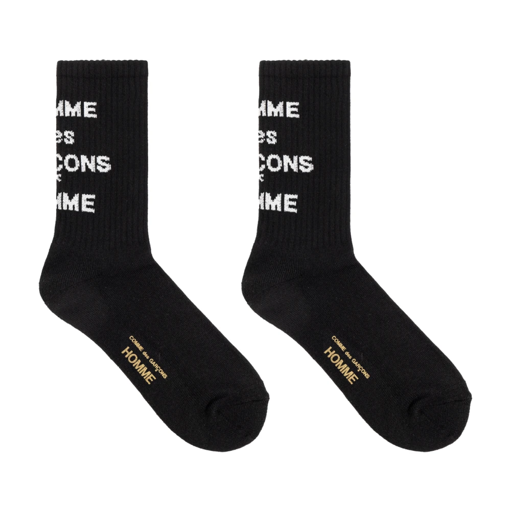 Comme des Garçons Sokken met logo Black Heren