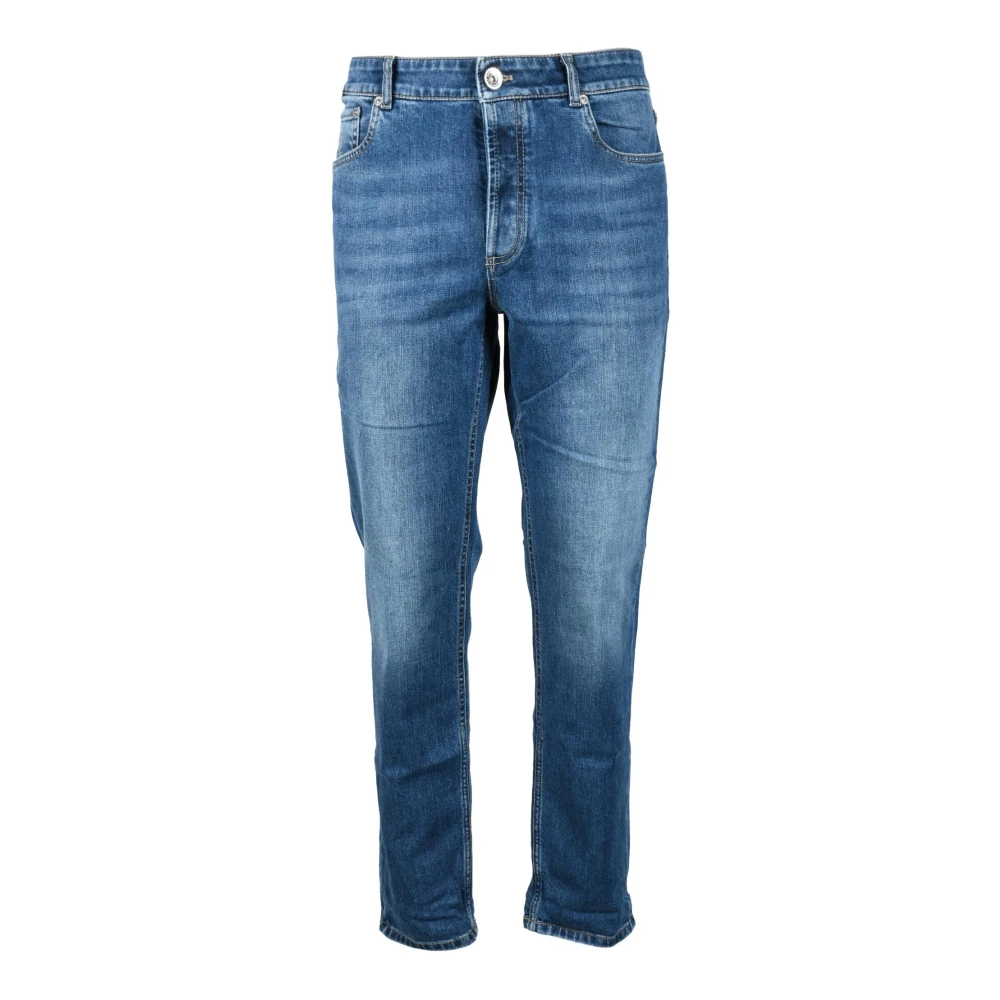BRUNELLO CUCINELLI Jeans Blue Heren