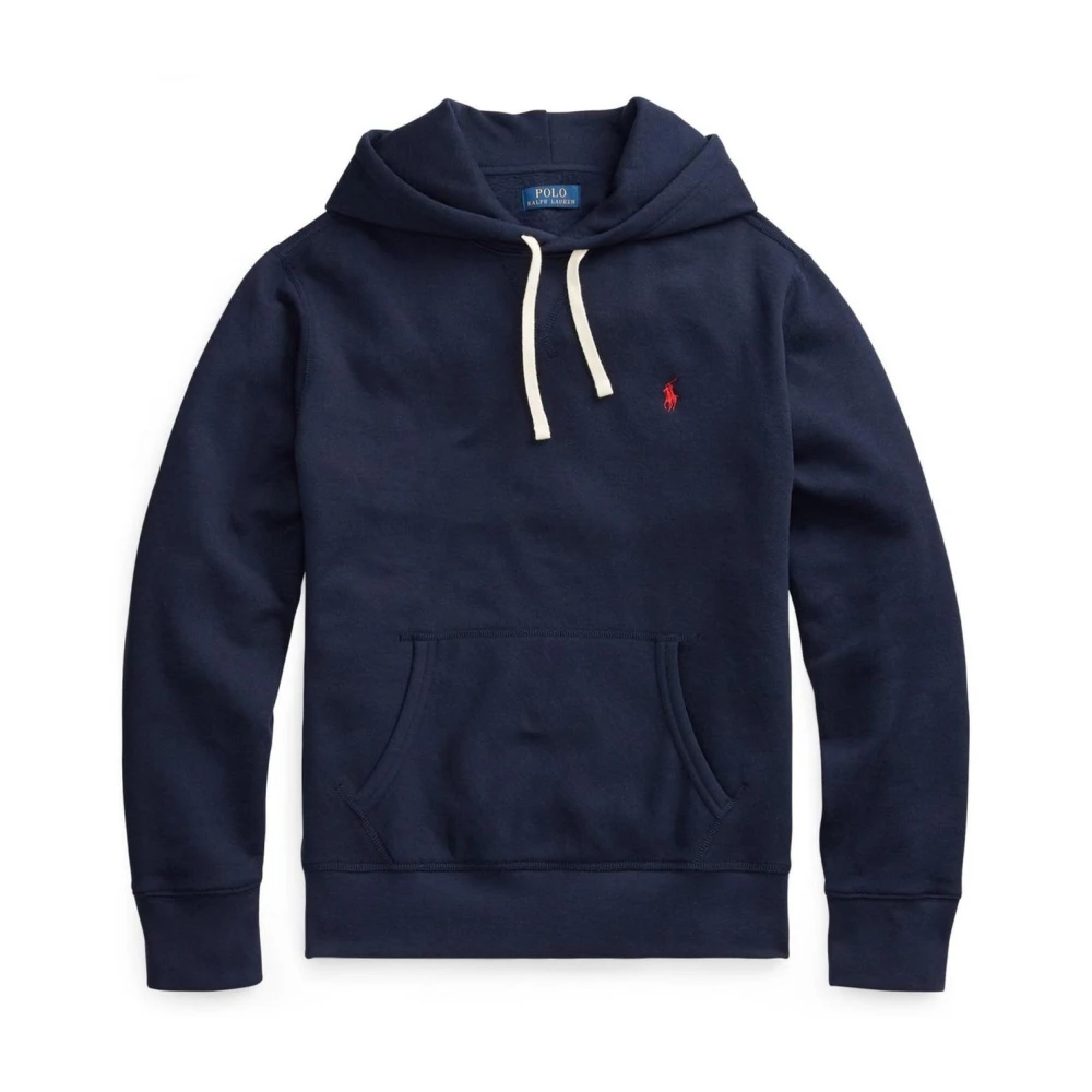 Polo Ralph Lauren Uomo Blu Rl Fleece Hoodie