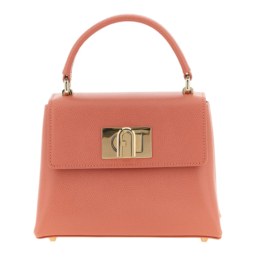 Furla Vrouw Roze Tassen Dames, One Size, Leer, 1927 Mini Handtas