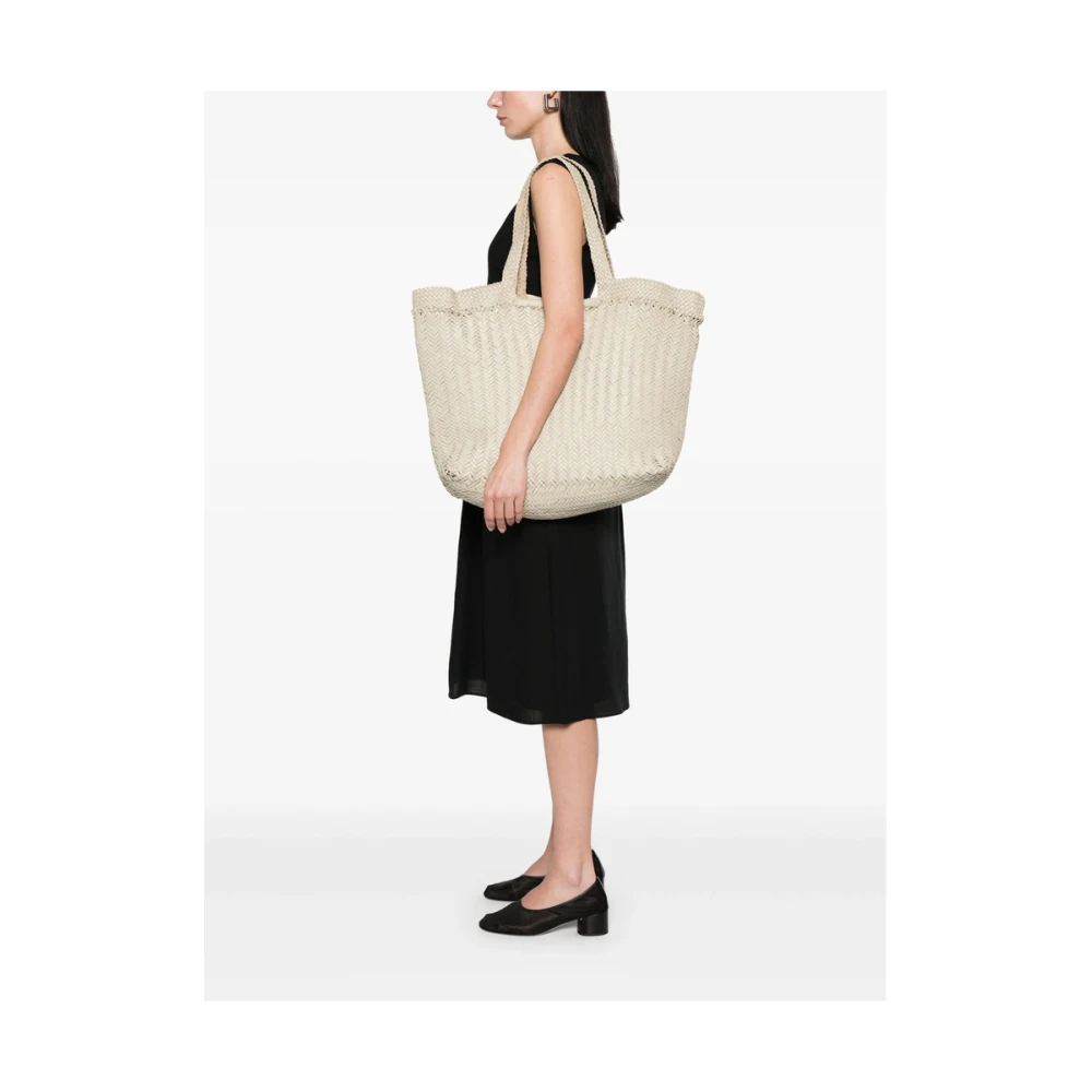 Dragon Diffusion Elegante Ecru Schoudertas Beige Dames