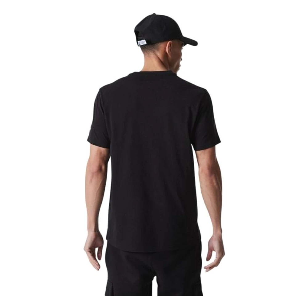 new era NBA Brooklyn Nets Outline Tee T-shirt Black Heren