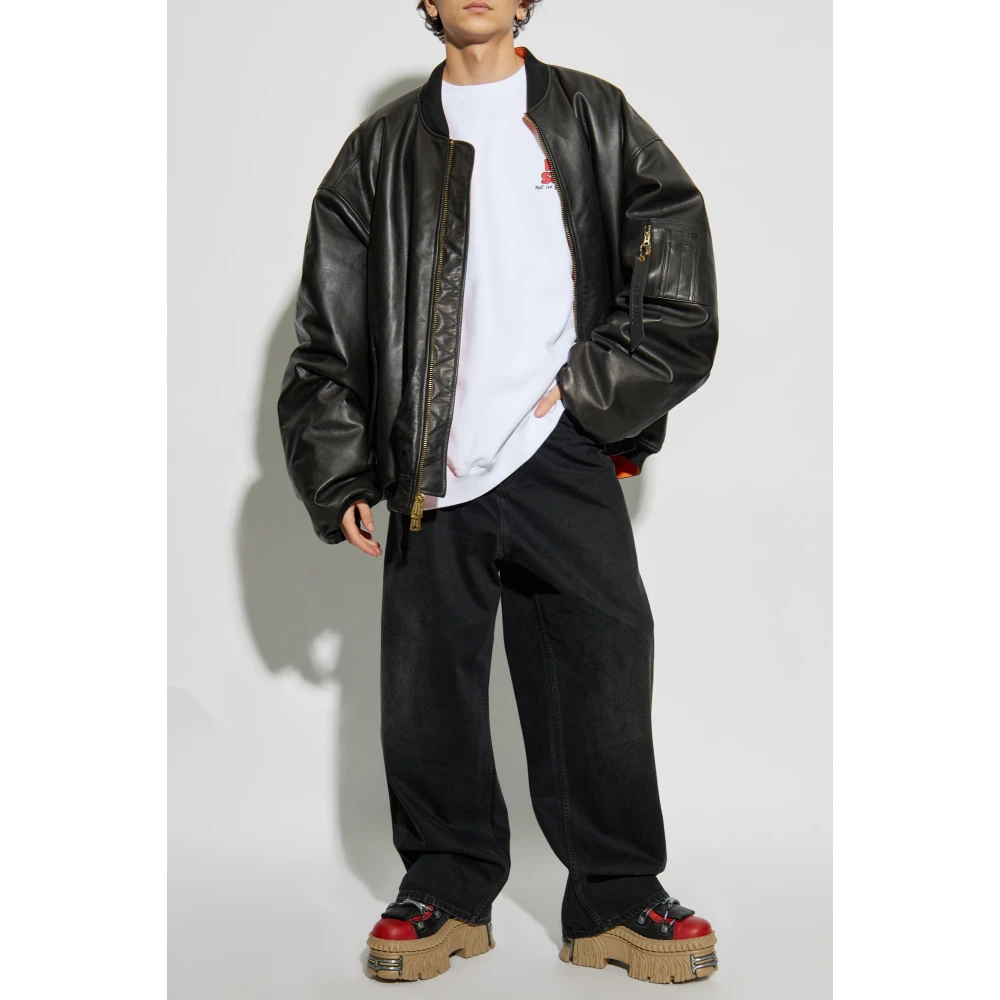 Vetements Gedrukte Sweatshirt White Heren