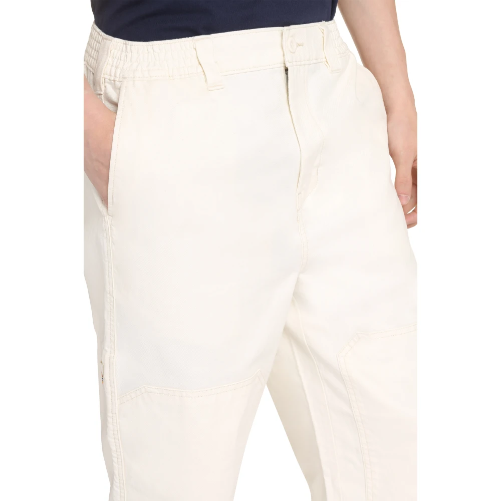 Dickies Katoenen broek met zakken Beige Heren