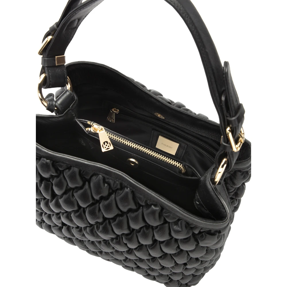 Kazar Gewatteerde Arm Tas in Klassiek Zwart Black Dames