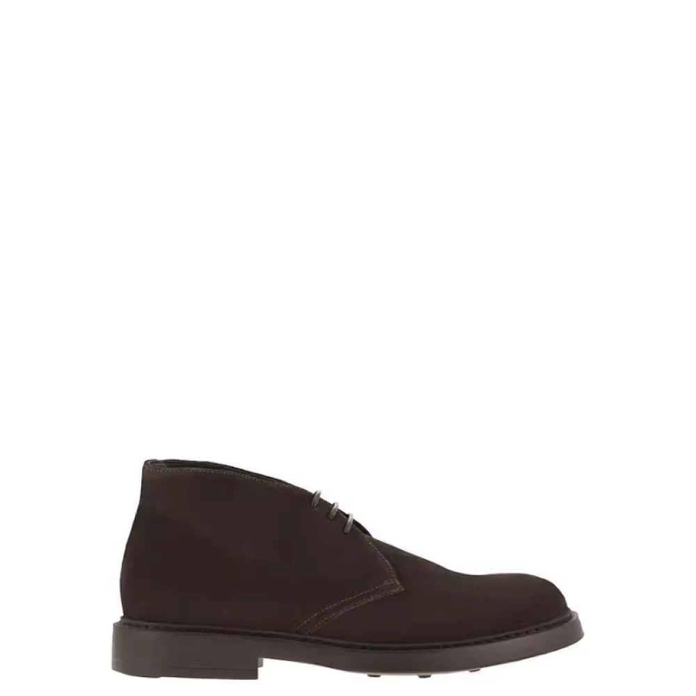 Doucal's Chukka - Male - Lace-Up Boots - Brown - 8 Uk - Shoes