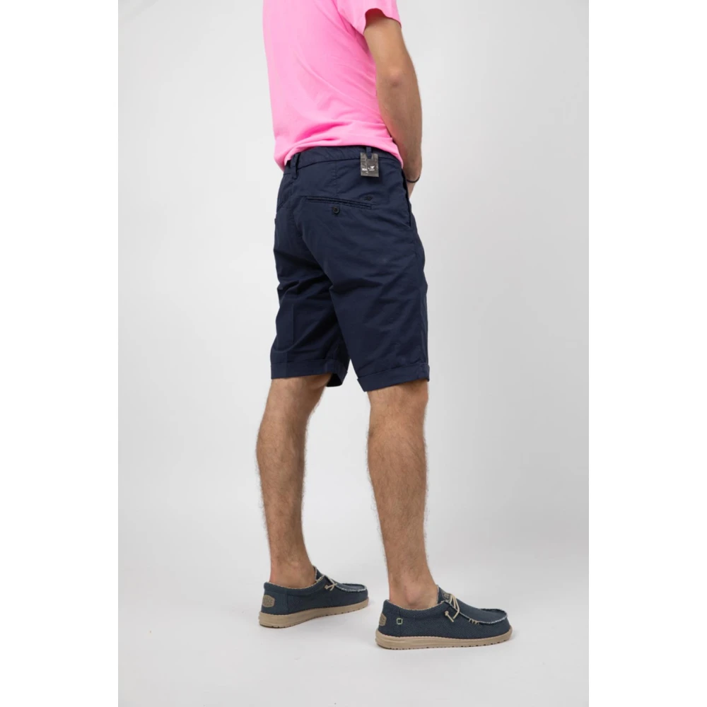 Mason's Stijlvolle Bermuda Shorts Blue Heren