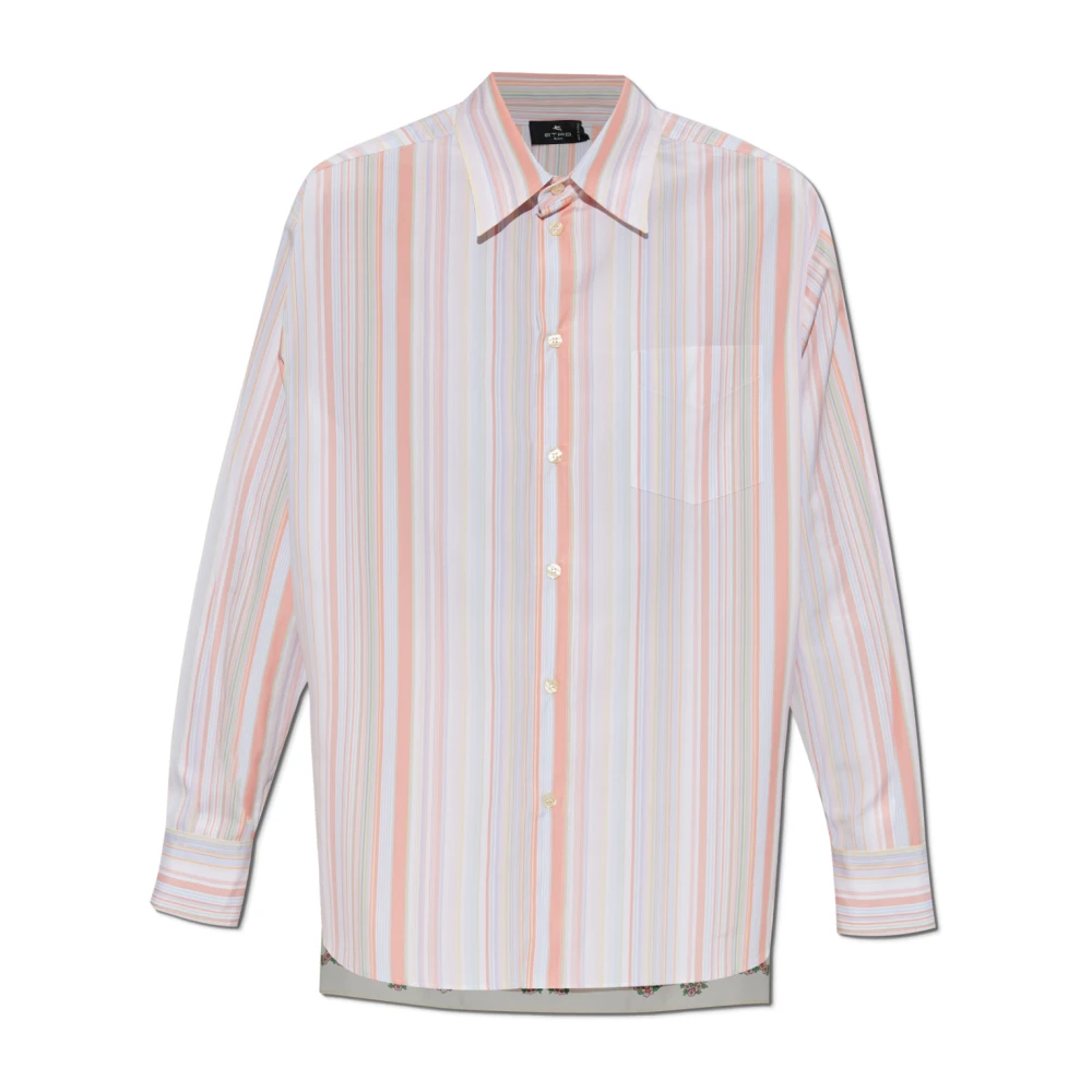 ETRO Shirt gemaakt van gecombineerde materialen Multicolor Dames
