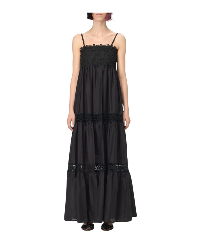 robe-midi-evasee-blanche-style-elegant