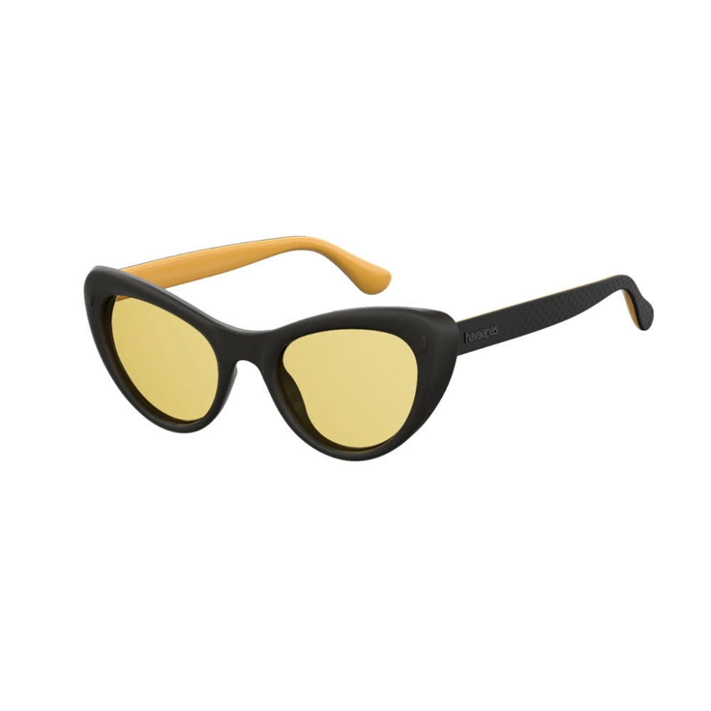 Havaianas Women's Black Stylish Sunglasses Conchas 807/Ho