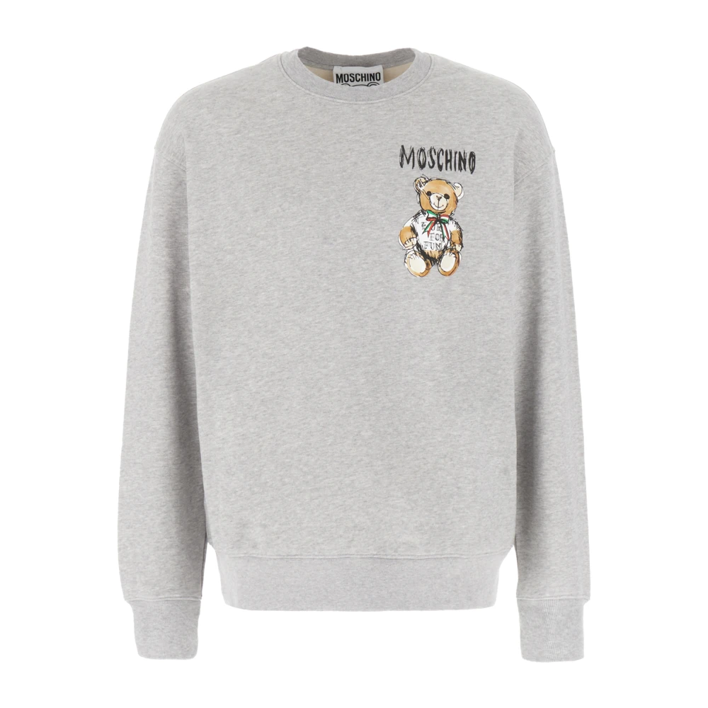 Moschino Sweatshirts Gray Heren