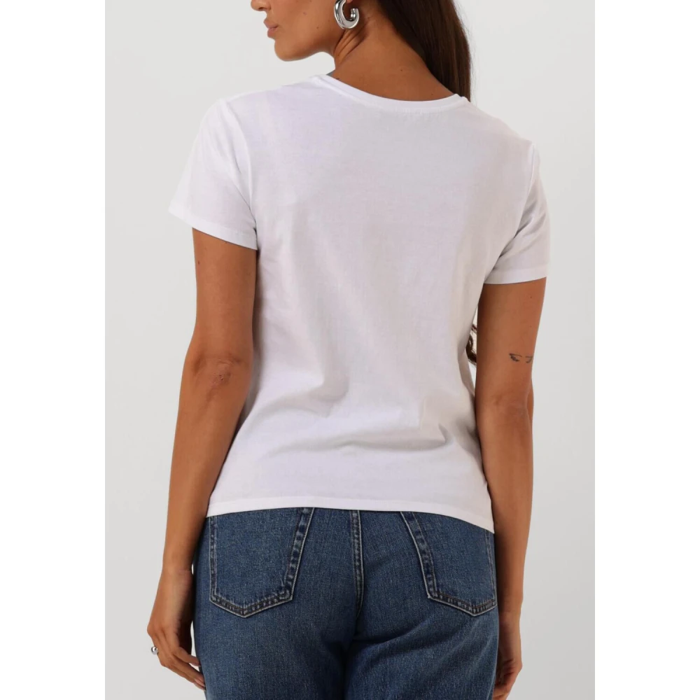 Twinset Elegant Wit T-shirt White Dames
