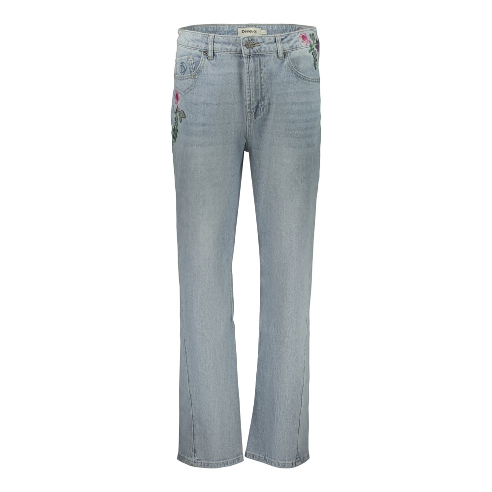 Desigual Damen Blau Jeans, Xlgröße: