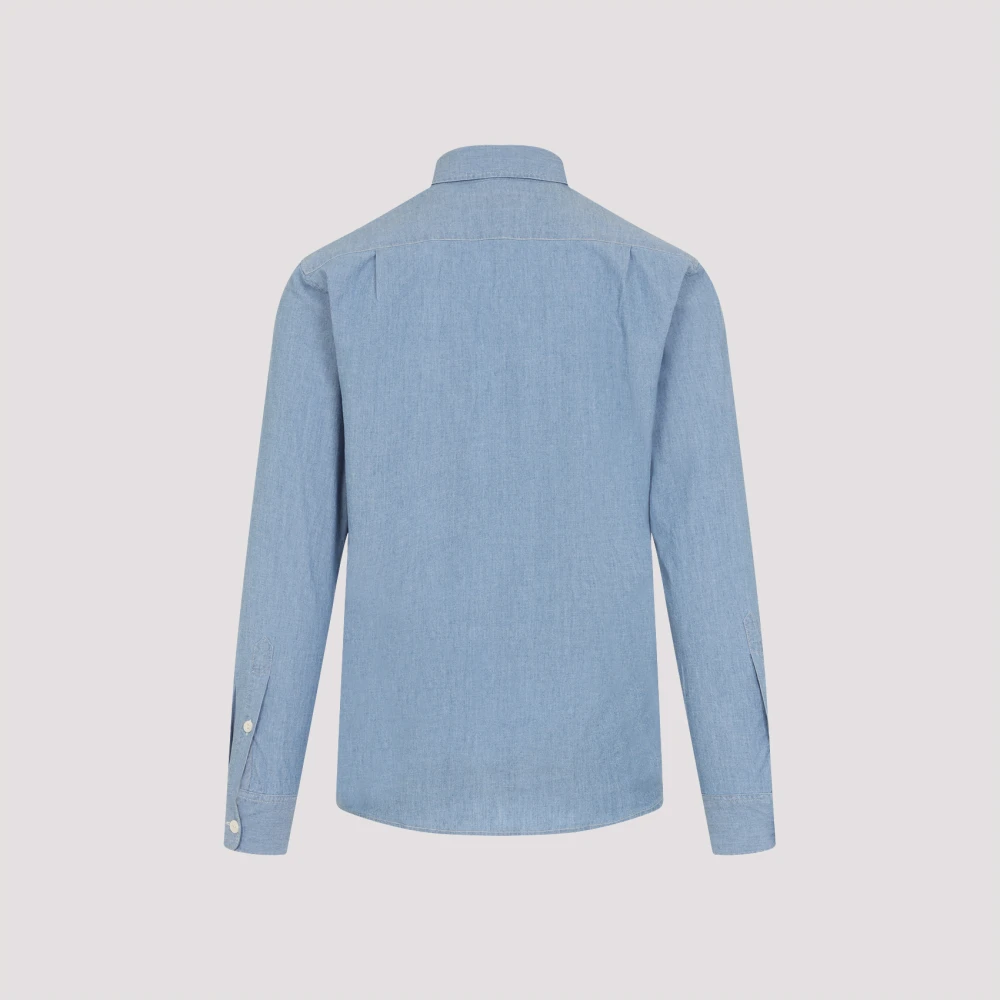 Ralph Lauren Purple Label Shirt Blue Heren