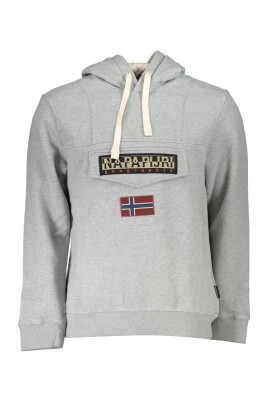 sweat-a-capuche-gris-logo-brode
