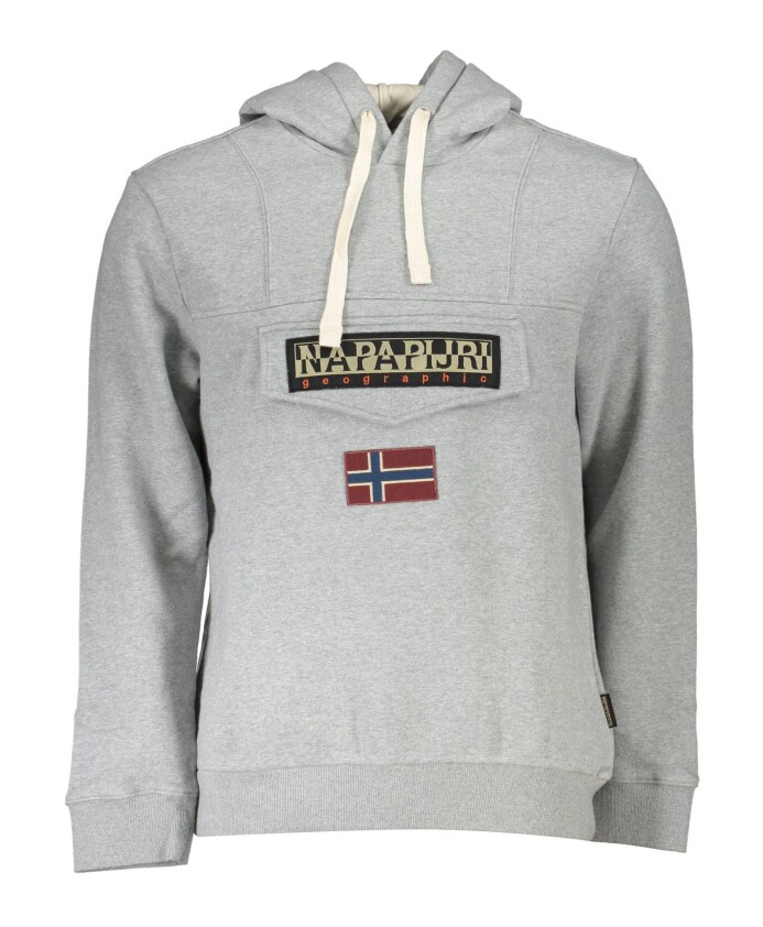 sweat-a-capuche-gris-logo-brode