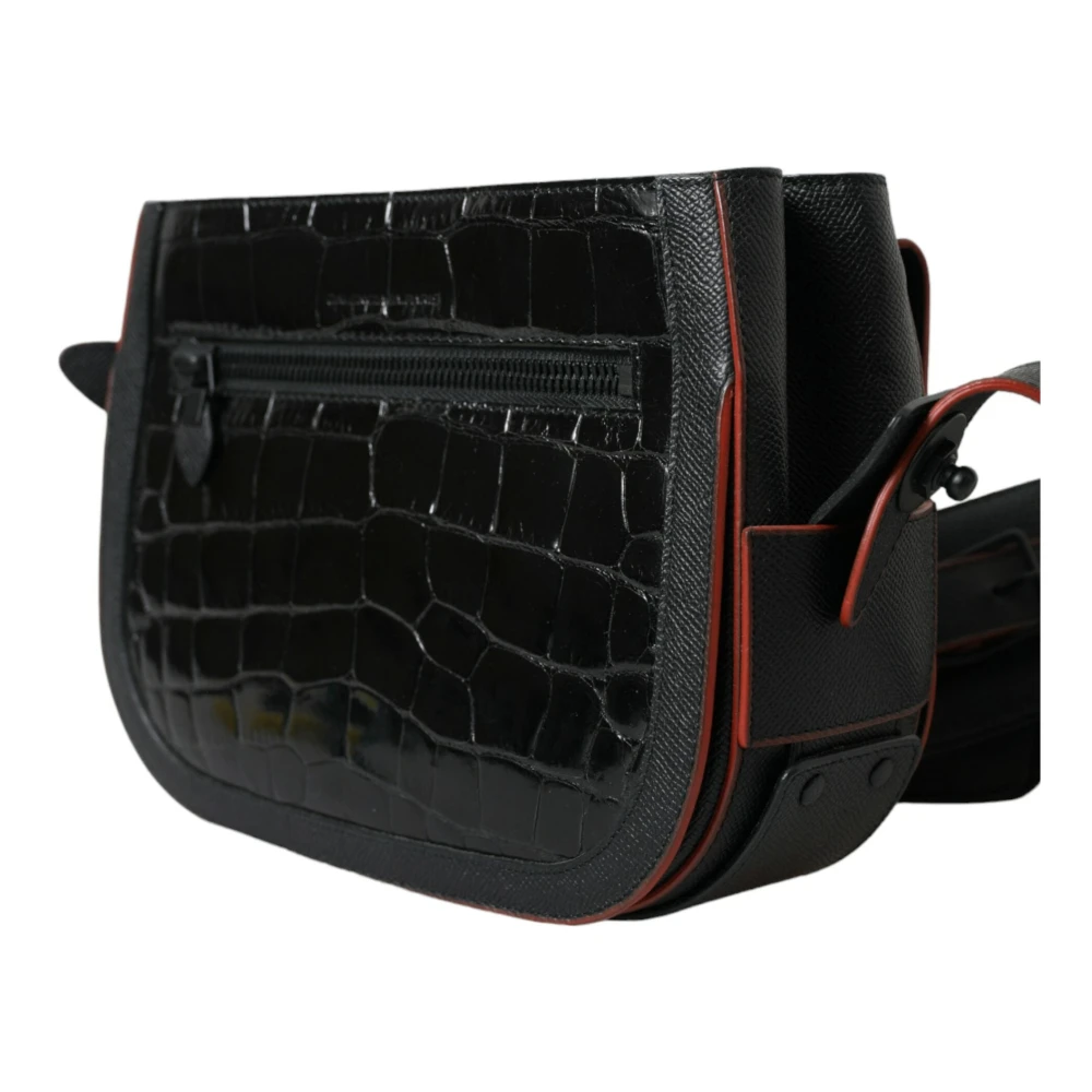 Balenciaga Exotische Leren Cameratas Black Dames