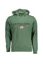 sweat-a-capuche-en-coton-vert-avec-logo-contrastant