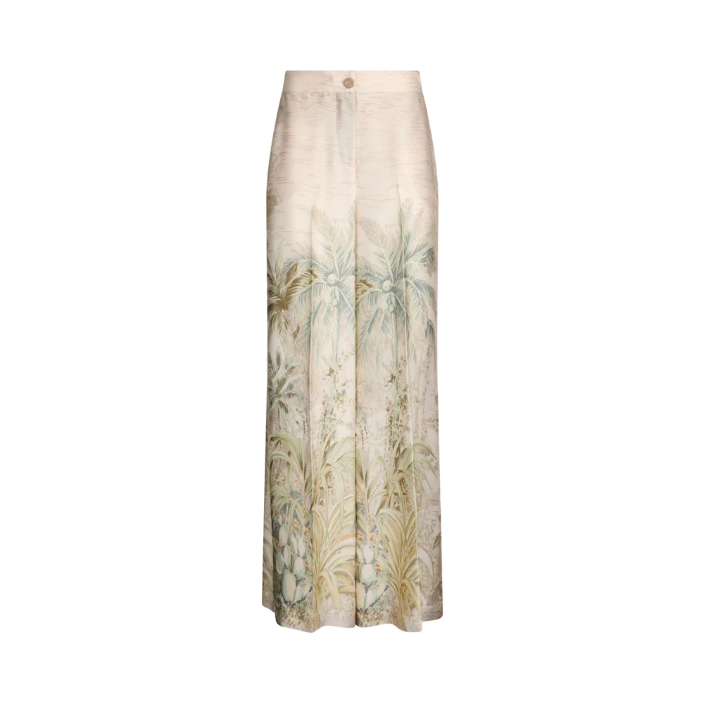 Liu Jo Damen Multicolor Hosen, Mehrfarbig, Xlgröße: