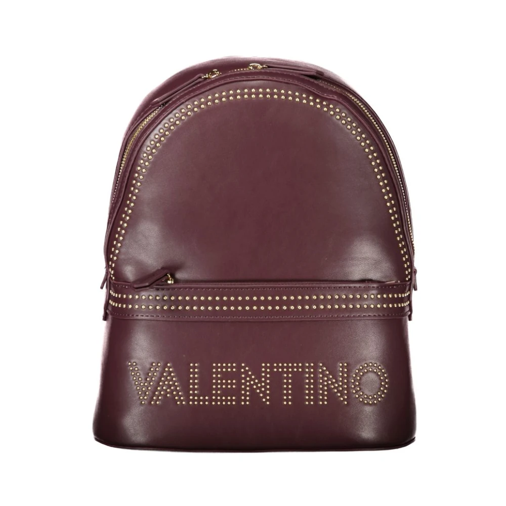 Valentino by Mario Valentino Rode Rugzak met Verstelbare Banden Red Dames